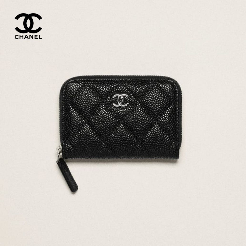 Zipped Coin Case Wallet