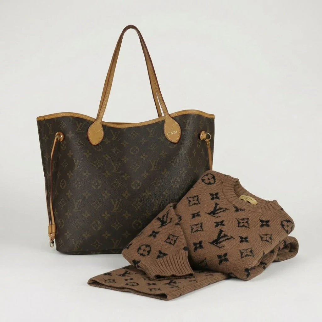 Luxe Knit Lounge Duo & Signature Tote