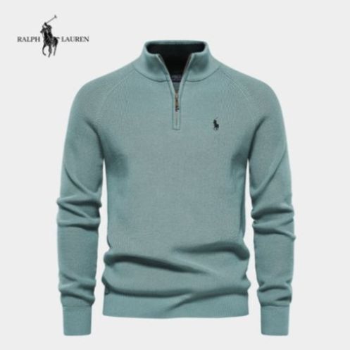 Half Quarter-Zip Knit Sweater