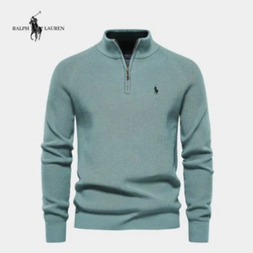 Half Quarter-Zip Knit Sweater