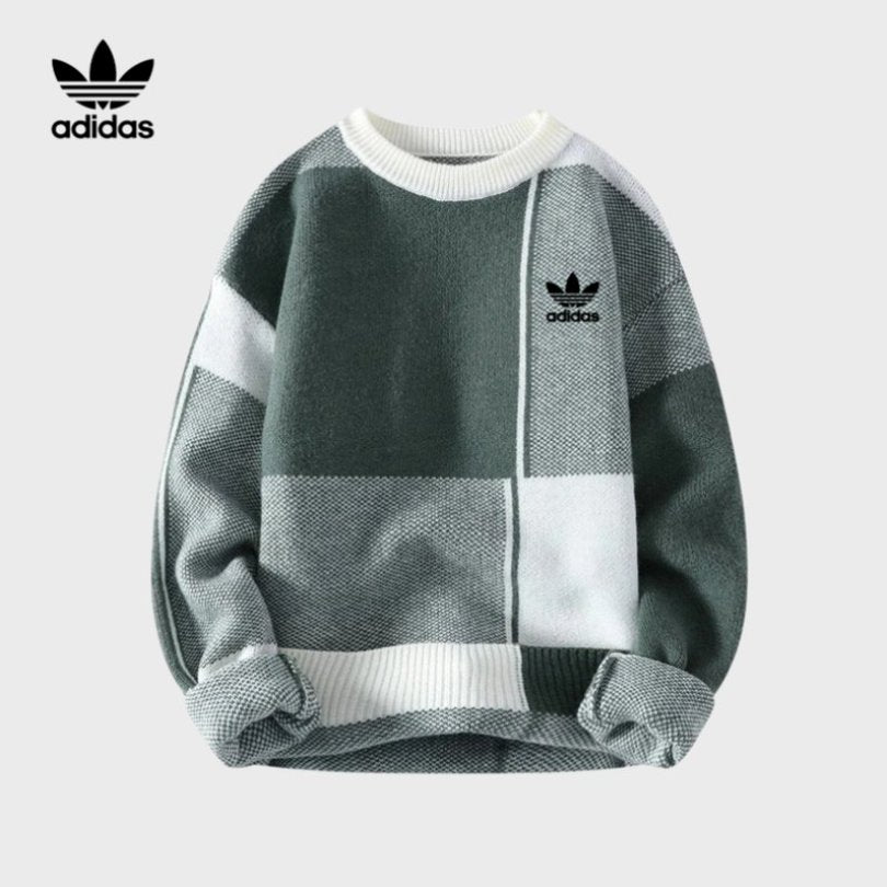 Retro Vintage Block Knit Sweater