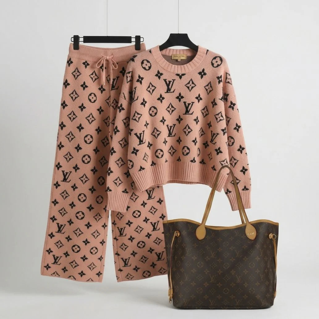 Luxe Knit Lounge Duo & Signature Tote